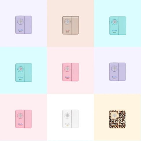 She's Birdie - The Original Personal Safety Door Alarm for Travel, at Home, or Window Security - Portable, Loud Siren, Flashing Light Alert + Built in Flashlight, Rechargeable, Rental Safe (Coconut) in Saudi Arabia