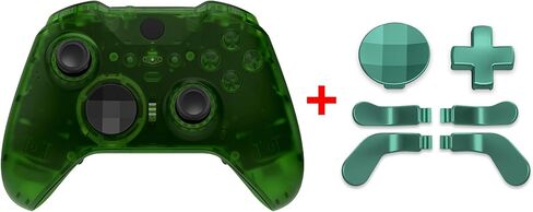 أزرار قذيفة خضراء متطرفة خضراء متطرف + 6 في 1 مجاذيف من الصلب D-Pads لوحدة التحكم في سلسلة Xbox Elite Series 2 in Kuwait
