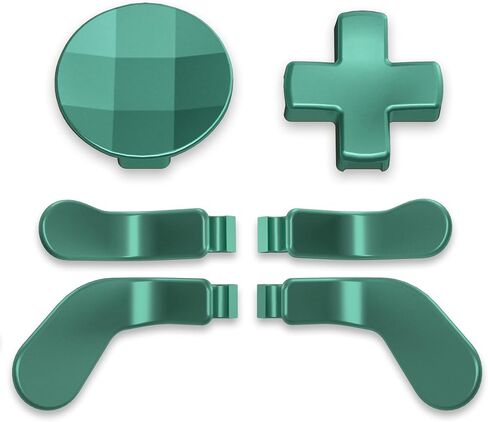 أزرار قذيفة خضراء متطرفة خضراء متطرف + 6 في 1 مجاذيف من الصلب D-Pads لوحدة التحكم في سلسلة Xbox Elite Series 2 in Kuwait