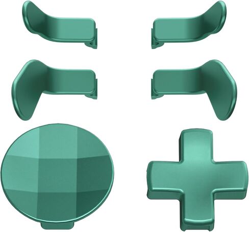 أزرار قذيفة خضراء متطرفة خضراء متطرف + 6 في 1 مجاذيف من الصلب D-Pads لوحدة التحكم في سلسلة Xbox Elite Series 2 in Kuwait
