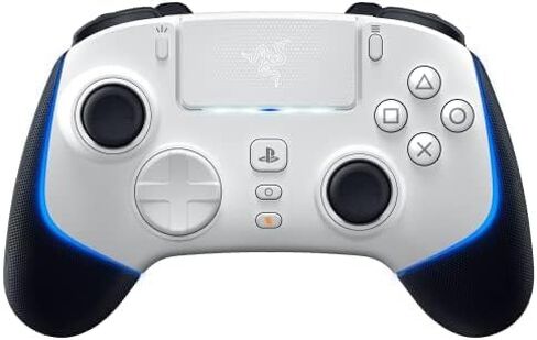Razer Wolverine V2 Pro Wireless Gaming Controller for PlayStation 5 / PS5, PC: Mecha-Tactile Action Buttons - 8-Way Microswitch D-Pad - Chroma RGB, White (Renewed Premium) in Saudi Arabia