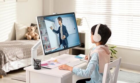 LG Smart Monitor Swing 32U889SA-W 32-Inch 4K UHD (3840x2160) IPS Touchscreen on a Fully Adjustable Wheeled Base HDR10, webOS, Built-in Speaker, HDMI, USB Type-C, Tilt/Height/Swivel/Pivot Stand, White in Saudi Arabia