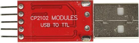 2PCS CP2102 USB to Serial Converter USB to TTL UART Download 5PIN Module with Dupont Line in Saudi Arabia