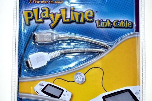 InterAct PlayLine Link Cable GBA Game Boy Color/Advance SP WHITE port shark in Kuwait