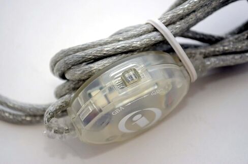 InterAct PlayLine Link Cable GBA Game Boy Color/Advance SP WHITE port shark in Kuwait