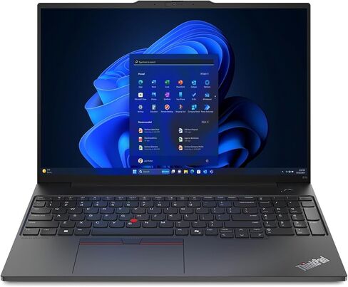 Lenovo ThinkPad E16 Gen 2 Business Labstop 16.0 "Display Wuxga (AMD Ryzen 5 7535U ، 16GB DDR5 ، 512GB PCIE SSD ، Backleit KYB ، Phunsprint ، WiFi 6E ، BT 5.3 ، Win 11 Pro) W/DKZ Hub Port Expander in Saudi Arabia