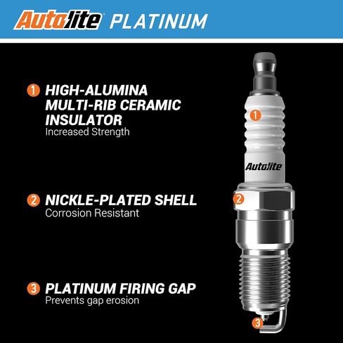 Autolite Platinum AP5325 قابس الإشعال البديل للسيارات (عبوة واحدة) in Saudi Arabia