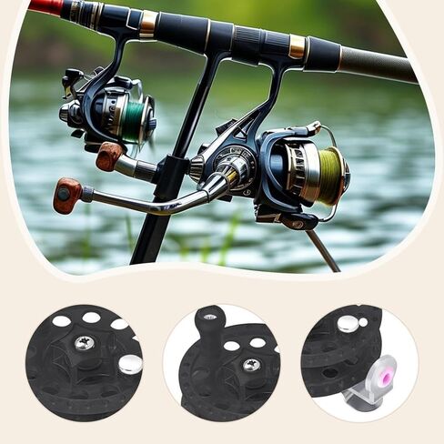 Fly Fishing Reel No Bearing Left Right Hand Use for Surf Casting Pp Structure Diameter 6cm in Saudi Arabia