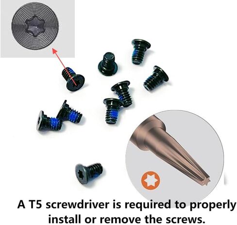 Zahara 12pcs for Razer Blade Screws T5 M2XL3.5 Replacement for Razer Blade 14,Razer Blade 15, Razer Blade 17, Razer Blade 18 Laptop Bottom Base Cover Torx Screws in Saudi Arabia