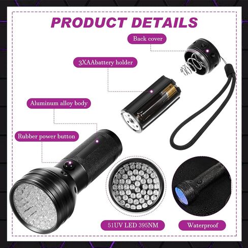 تتضمن مجموعة معدات الصيد الأشباح 6 PCS 1 راديو FM ، 4 كرات Cat Light (تشمل البطارية) ، 1 مصباح يدوي للأشعة فوق البنفسجية للبحث الخارق in Saudi Arabia