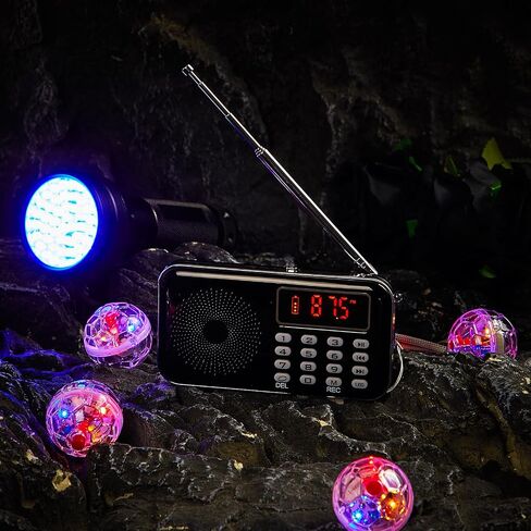 تتضمن مجموعة معدات الصيد الأشباح 6 PCS 1 راديو FM ، 4 كرات Cat Light (تشمل البطارية) ، 1 مصباح يدوي للأشعة فوق البنفسجية للبحث الخارق in Saudi Arabia