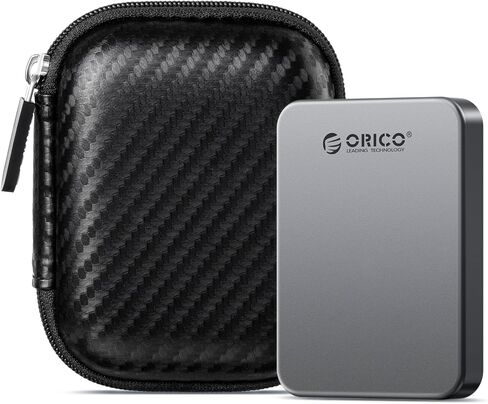ORICO 512GB Magnetic External SSD Up to 1000MB/s, PD100W Charging, External Solid State Drive + Portable Protection Case for External SSD Hard Drive K10 in Saudi Arabia