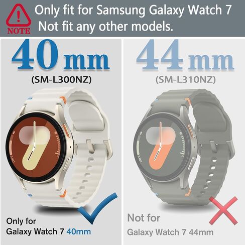 Wugongyan Case Compatible with Samsung Galaxy Watch 7 40mm Screen Protector Case Flexible Soft TPU All-Around Protective Face Cover for Galaxy Watch 7 Accessories(Gold, 40mm) in Saudi Arabia