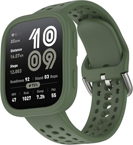 تغطية حالات الساعات 10Pack متوافقة مع Amazfit Bip 6 Silicone Protector Smart Complessories in Kuwait