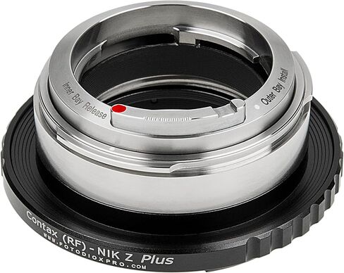 محول زائد: عدسة Contax RF (int & ext) - كاميرات Nikon Z بواسطة Fotodiox in Saudi Arabia