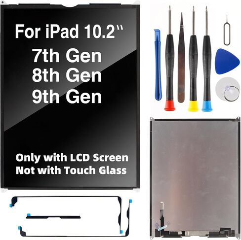 بالنسبة إلى مجموعات استبدال شاشة iPad 9 (9th Gen/Generation) 10.2 بوصة A2602 A2603 A2604 A2605 مماثلة للعرض الأصلي ، خصم متاح للطلبات الكبيرة ، LCD مع أدوات الإصلاح ، وليس الزجاج in Saudi Arabia
