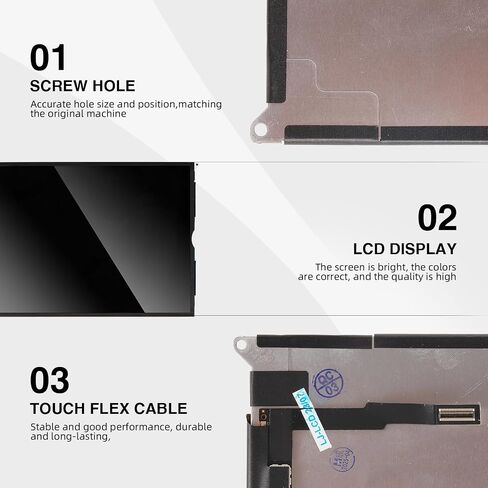 بالنسبة إلى مجموعات استبدال شاشة iPad 9 (9th Gen/Generation) 10.2 بوصة A2602 A2603 A2604 A2605 مماثلة للعرض الأصلي ، خصم متاح للطلبات الكبيرة ، LCD مع أدوات الإصلاح ، وليس الزجاج in Saudi Arabia