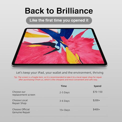 بالنسبة إلى مجموعات استبدال شاشة iPad 9 (9th Gen/Generation) 10.2 بوصة A2602 A2603 A2604 A2605 مماثلة للعرض الأصلي ، خصم متاح للطلبات الكبيرة ، LCD مع أدوات الإصلاح ، وليس الزجاج in Saudi Arabia