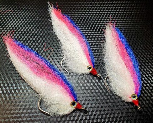 Peanut Bunker Fishing Fly Selection- Peanut Bunker, Striped Bass Fly, Striper Fly, Bunker Fly in Saudi Arabia