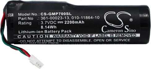 استبدال البطارية لـ Garmin Pro 550 Handheld Pro 70 Dog Transmitter Pro 70 Handheld Pro Tronics Tri-Tri-Tronics Pro 550 Cog Twist Part No 010-11864-10 361-00023-13 in Saudi Arabia