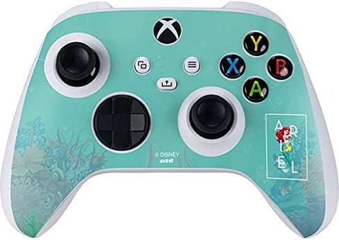 ألعاب Skinit Secal Maming متوفرة مع وحدة تحكم Sbox Series S - ديزني الأميرة الأميرة أرييل جيزموس وأدوات التصميم الفني in Saudi Arabia