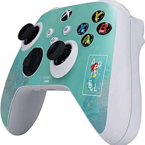 ألعاب Skinit Secal Maming متوفرة مع وحدة تحكم Sbox Series S - ديزني الأميرة الأميرة أرييل جيزموس وأدوات التصميم الفني in Saudi Arabia