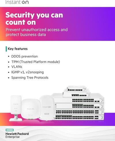 Aruba Instant في 1830 8-Port GB Smart Switch | بلا مروحة | الحبل الأمريكي (JL810A#ABA) in Saudi Arabia