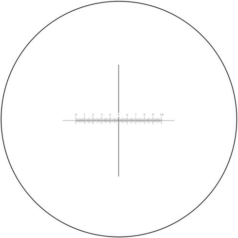 Microscope Kit DIV 0.1 mm Microscope Eyepiece Micrometer Cross Reticle Calibration X=10 mm Ruler Scale Measurement Ocular Micrometer Microscope Eyepiece Micrometer Microscope Lens Adapters(Diameter 26 in Kuwait