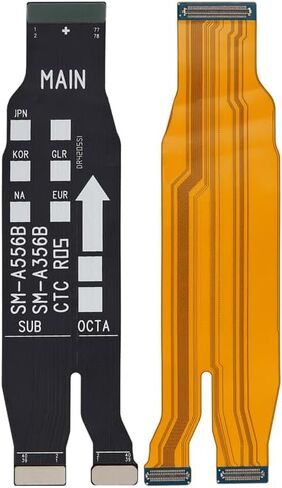 استبدال Samsung Galaxy A35 5G SM-A356/GALAXY A55 5G A556 LCD شحن الشحن المنفذ الرئيسي لوحة الأم Flex Cable USA in Saudi Arabia