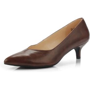 Brink Women's Elegant Comfortable Kitten Heel Dress Pump Pointed Toe Wedding Party Shoe in Saudi Arabia