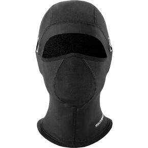 ROCKBROS Balaclava Ski Mask for Men Women Cold Weather Winter Skiing Snowboarding Thermal Winter Neck Warmer Hood for Cycling Hiking Black