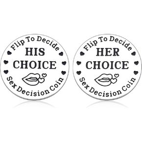 Valentines Day Gifts for Him Her Husband Boyfriend Gifts from Girlfriend Love Decision Gifts for Men Women Anniversary Birthday Gifts for Couple Date Night Naughty Gifts Christmas Wedding Gifts 1 Pc