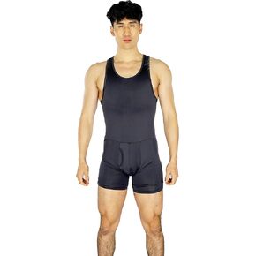 بدلة بوكسر قصيرة للرجال من Mona's Choice مصنوعة من الليكرا أو القطن/الألياف اللدنة/ بدلة للجسم للرجال/قطعة واحدة in Kuwait