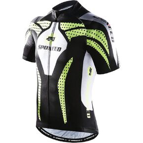 Men Bike Jersey Short Sleeve MTB Road Cycling Shirts Biking Tops Moisture Wicking in Kuwait