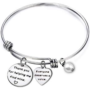 MYOSPARK Speech Therapist Gift Speech Language Pathologist Thank You Gift Speech Therapists Change The World Keychain