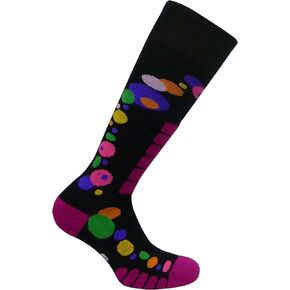 Eurosocks 0816W Women's Free Style Silver OTC Ski Socks-Pair
