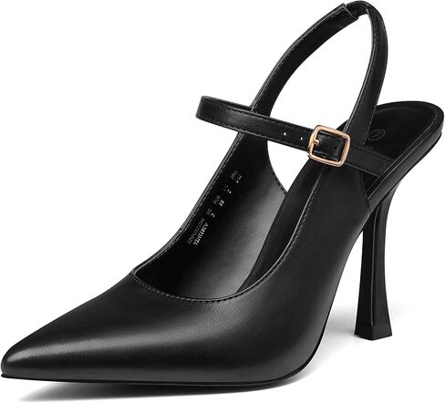 أحذية DREAM PAIRS النسائية ذات الكعب العالي ومقدمة مغلقة وكعب ستيليتو مثير بمقدمة مدببة وحفلات الزفاف والأحذية ذات الكعب العالي in Saudi Arabia
