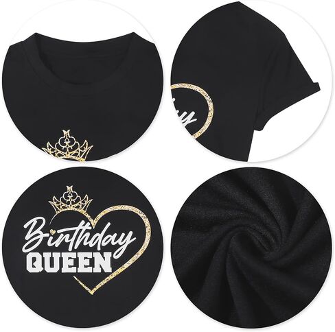قمصان عيد ميلاد للنساء My Day My Way My Birday تي شيرت مضحك مطبوع عليه حروف تي شيرت لحفلات أعياد الميلاد in Saudi Arabia