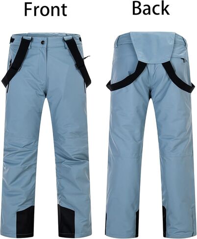 سراويل تزلج نسائية مقاومة للماء على الجليد، سراويل تزلج مقاومة للرياح، سراويل تزلج أنيقة للشتاء الدافئ للنساء in Kuwait