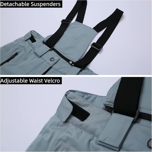 سراويل تزلج نسائية مقاومة للماء على الجليد، سراويل تزلج مقاومة للرياح، سراويل تزلج أنيقة للشتاء الدافئ للنساء in Kuwait