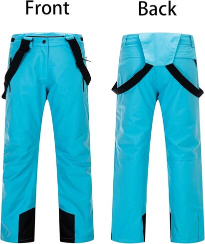 سراويل تزلج نسائية مقاومة للماء على الجليد، سراويل تزلج مقاومة للرياح، سراويل تزلج أنيقة للشتاء الدافئ للنساء in Kuwait