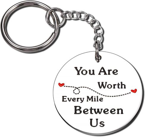 Christmas Gifts for Boyfriend Long-Distance Relationship Gifts for Boyfriend Girlfriend Gift Valentines's Day Gift for Husband Wife Friends Anniversary Birthday Keyring Gifts for Couple BFF in Saudi Arabia