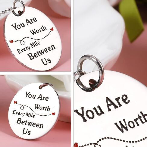 Christmas Gifts for Boyfriend Long-Distance Relationship Gifts for Boyfriend Girlfriend Gift Valentines's Day Gift for Husband Wife Friends Anniversary Birthday Keyring Gifts for Couple BFF in Saudi Arabia