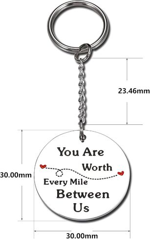 Christmas Gifts for Boyfriend Long-Distance Relationship Gifts for Boyfriend Girlfriend Gift Valentines's Day Gift for Husband Wife Friends Anniversary Birthday Keyring Gifts for Couple BFF in Saudi Arabia