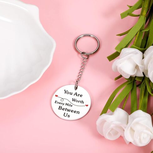 Christmas Gifts for Boyfriend Long-Distance Relationship Gifts for Boyfriend Girlfriend Gift Valentines's Day Gift for Husband Wife Friends Anniversary Birthday Keyring Gifts for Couple BFF in Saudi Arabia