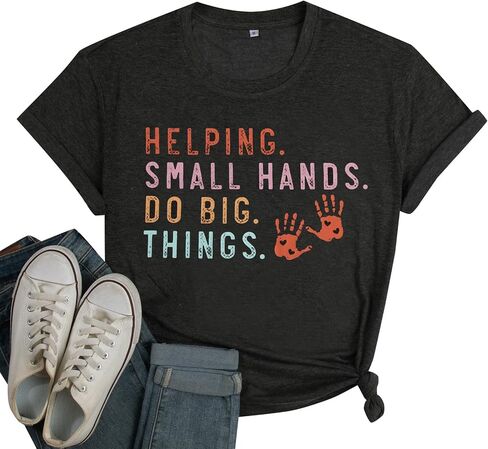 قميص للتوعية بالتوحد للنساء: قمصان للتوعية بالصحة العقلية قميص للتوحد هدايا للمعلمين التعليم الخاص تي شيرت in Kuwait