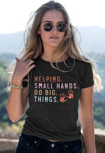 قميص للتوعية بالتوحد للنساء: قمصان للتوعية بالصحة العقلية قميص للتوحد هدايا للمعلمين التعليم الخاص تي شيرت in Kuwait