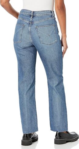 HUDSON Women's Jade High Rise Straight Leg Loose Fit Jean in Saudi Arabia
