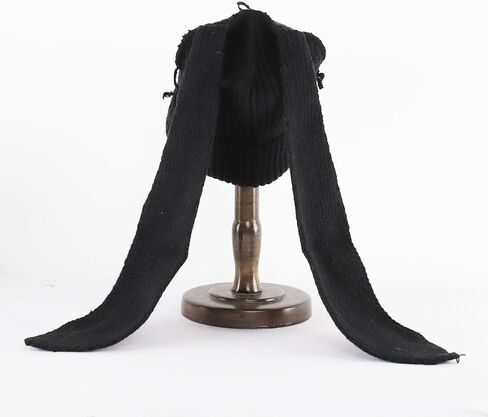 Women Men Cute Long Ears Bunny Beanie Funny Hat Knit Hats Fluffy Winter Cap Warm Knit Rabbit Crochet Skull Cap in Saudi Arabia