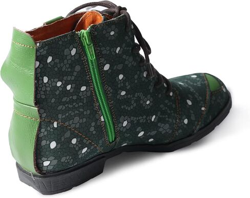 حذاء TMA EYES مصنوع يدويًا من الجلد بطبعة زهور in Kuwait